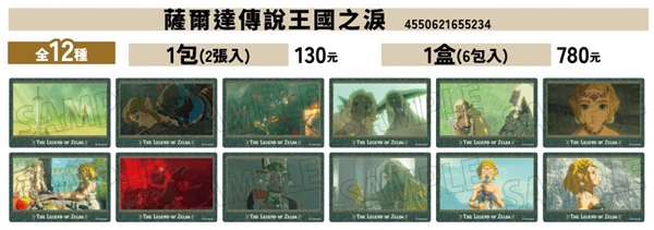 【薩爾達傳說】王國之淚 炫彩藝術收藏系列