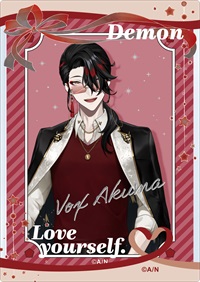 【NIJISANJI EN】Liver 名言硬質生寫真保護套Vox Akuma