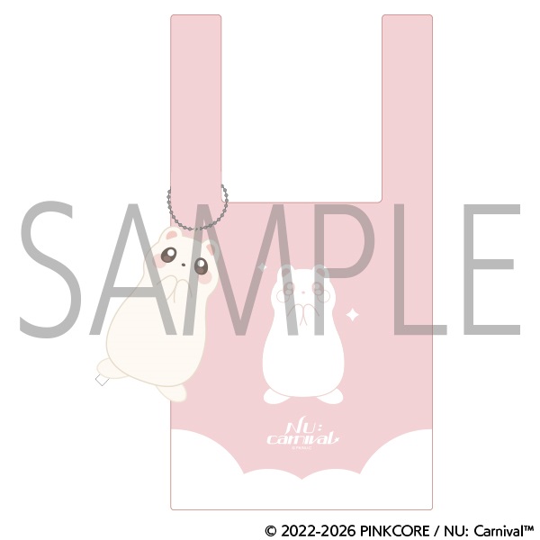 【新世界狂歡】絨毛玩偶造型環保袋／托帕／Ribbon ver.