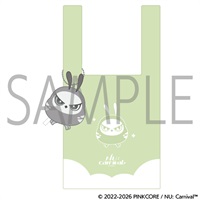 【新世界狂歡】絨毛玩偶造型環保袋／老爸／Ribbon ver.
