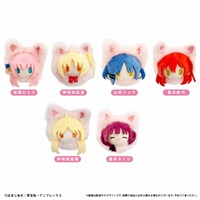 【孤獨搖滾】娃娃吊飾(隨機) B6◆アニメ版／はるにゃんこたぴぬい(C)