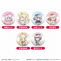 【孤獨搖滾】胸章(隨機) B6◆アニメ版／レトロちっく缶バッジ(C)