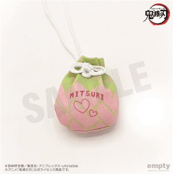 【鬼滅之刃】御守風吊飾 11.甘露寺蜜璃