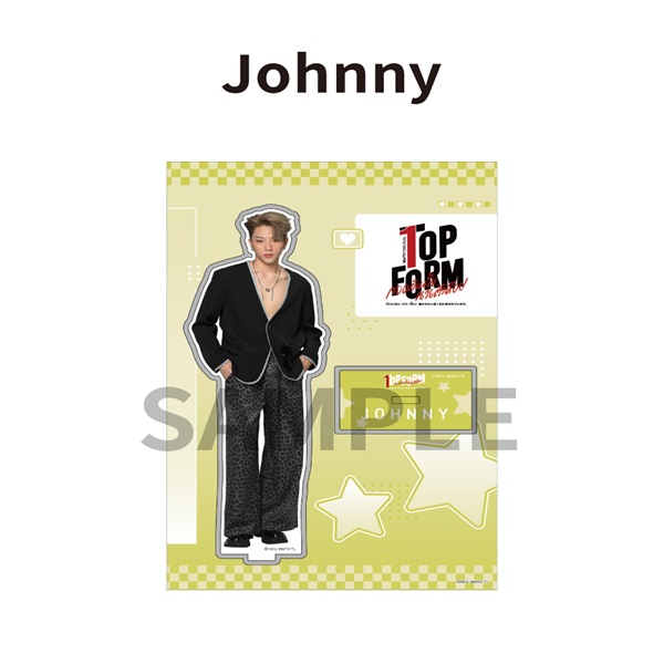 TOP FORM 壓克力牌 Johnny