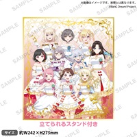【BanG Dream! Dream FAIR】紀念色紙(附台座) ホワイトミニドレス ver.