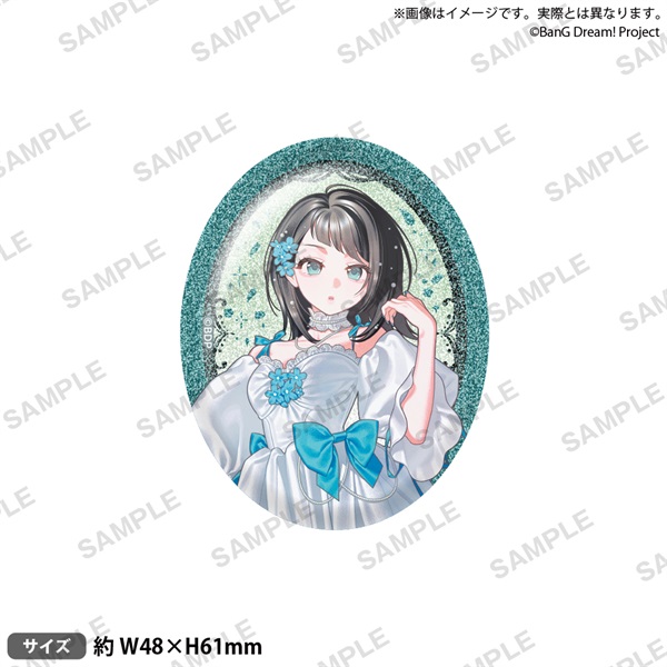 【BanG Dream!】橢圓型胸章 錦花夢 ver. Timoris