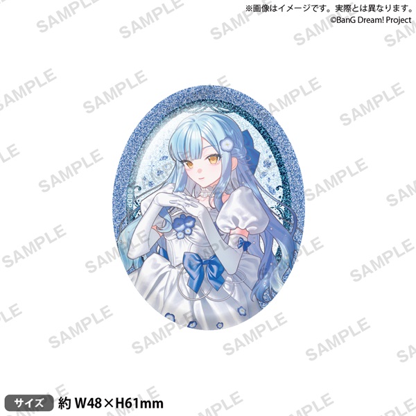 【BanG Dream!】橢圓型胸章 錦花夢 ver. Oblivionis