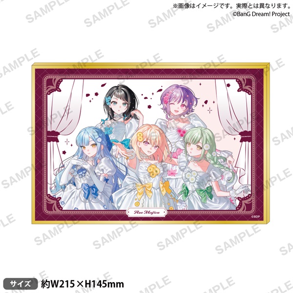 【BanG Dream!】壓克力色紙 錦花夢 ver.