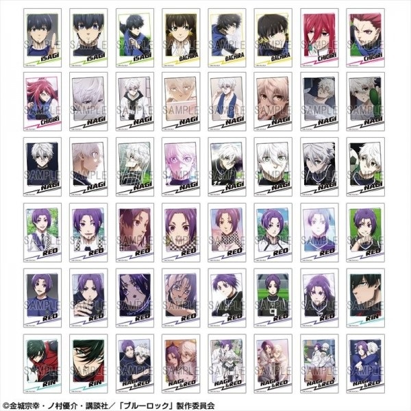 【劇場版BLUE LOCK 藍色監獄-EPISODE 凪- 】拍立得風貼紙