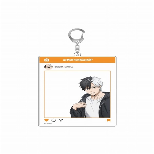 【WIND BREAKER】 角色鑰匙圈 ＳＮＳ風アクリルキーホルダー･桜遥