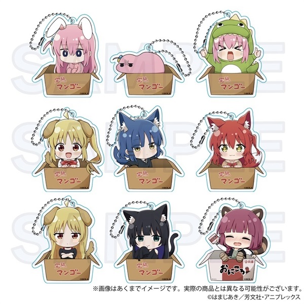 【孤獨搖滾】壓克力鑰匙圈(隨機) B9◆ｱﾆﾒ/ﾄﾚ~ﾐﾆｷｬﾗｱｸﾘﾙｷｰﾎﾙﾀﾞｰ ひろって(C