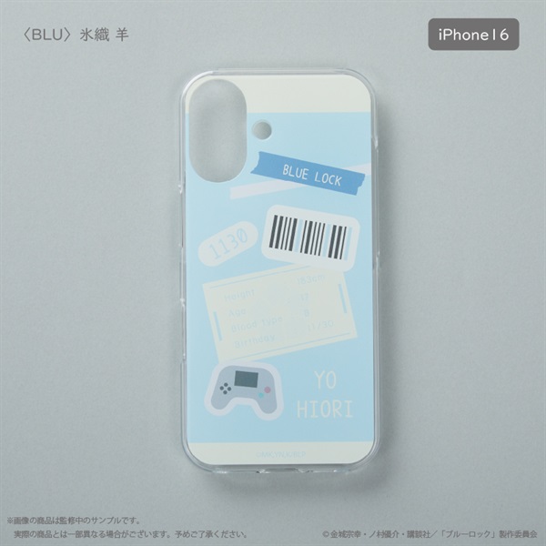 【藍色監獄】 手機殼  BLU 氷織 羊 iPhone SE第二・第三世代(氷織 羊 iPhone15Pro)