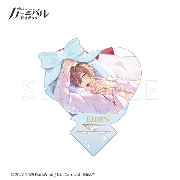 【新世界狂歡】心形壓克力立牌_伊得 Bliss/×fanfancy+ ﾊｰﾄｱｸﾘﾙｽﾀ~･ｴｲﾄ