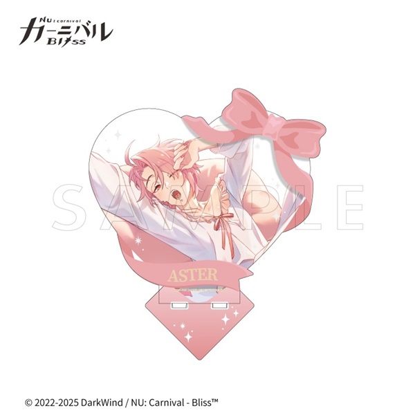 【新世界狂歡】心形壓克力立牌_艾斯特 Bliss/×fanfancy+ ﾊｰﾄｱｸﾘﾙｽﾀ~･ｴｽﾀｰ