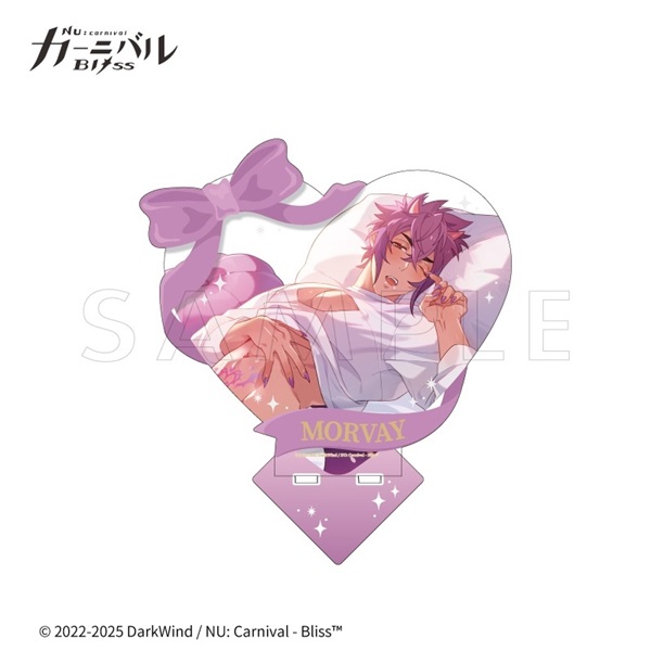 【新世界狂歡】心形壓克力立牌_墨菲 Bliss/×fanfancy+ ﾊｰﾄｱｸﾘﾙｽﾀ~･ﾓﾙﾌｨｽ