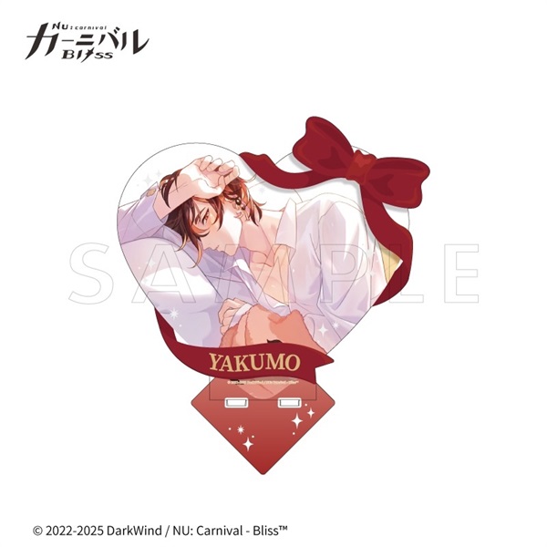 【新世界狂歡】心形壓克力立牌_八雲 Bliss/×fanfancy+ ﾊｰﾄｱｸﾘﾙｽﾀ~･八雲