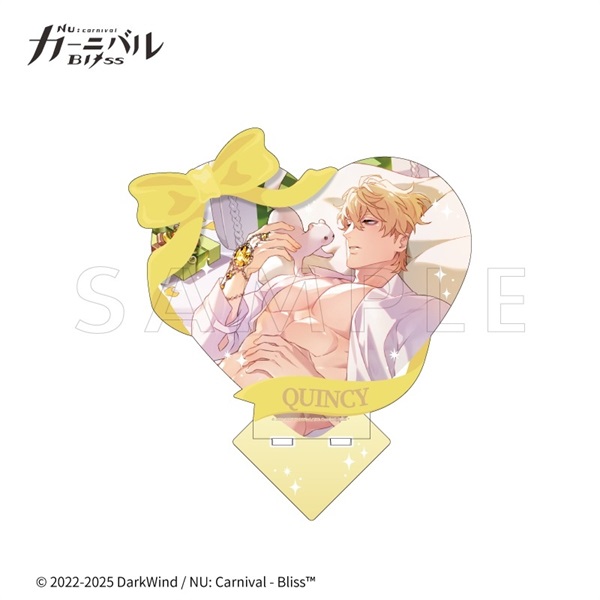 【新世界狂歡】心形壓克力立牌_崑西  Bliss/×fanfancy+ ﾊｰﾄｱｸﾘﾙｽﾀ~･ｹｼｰ
