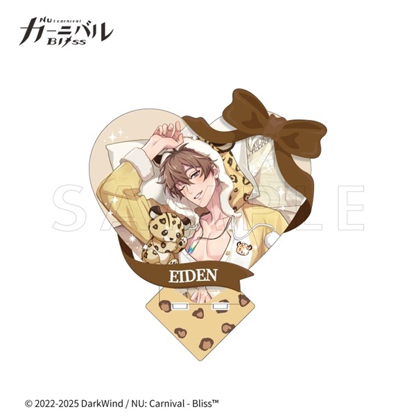 【新世界狂歡】心形壓克力立牌_伊得 Bliss/×fanfancy+ ﾊｰﾄｱｸﾘﾙｽﾀ~･ｴｲﾄ ｱﾆﾏﾙ~