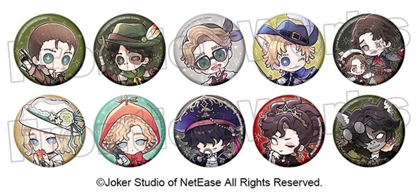 【第五人格】胸章(隨機) Fairy Tale Collection ミニキャラトレーディングホロ缶バッジ