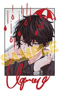 【ギヴン】拍立得風卡片〈雨月〉