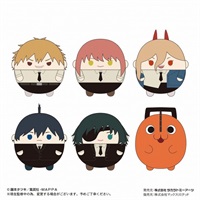 【鏈鋸人】 ふわコロりん布偶吊飾