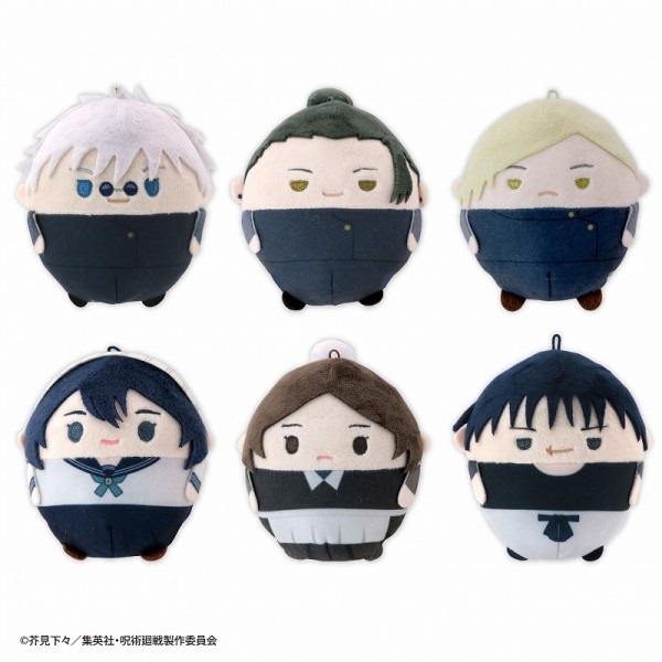 【咒術迴戰】ふわコロりん布偶吊飾