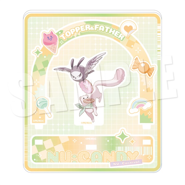 【新世界狂歡】場景壓克力立牌《糖果ver.》托帕&老爸