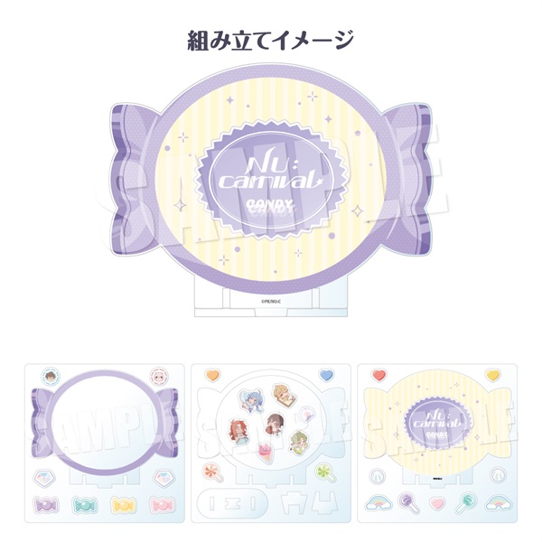 【新世界狂歡】拼接壓克力《糖果ver.》TypeA