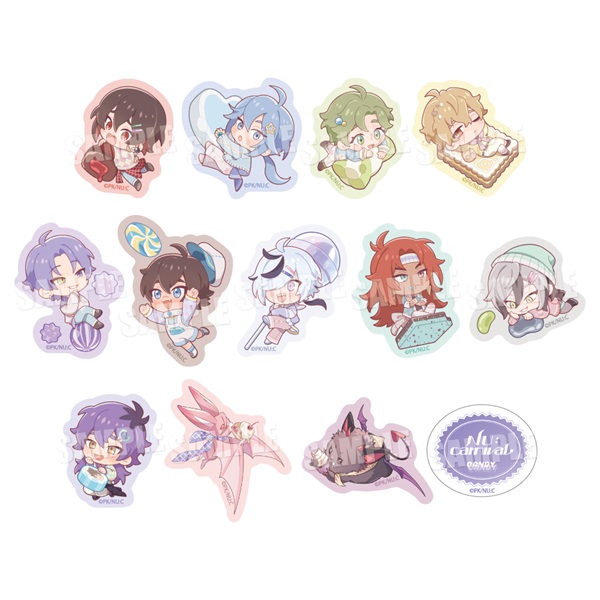 【新世界狂歡】角色貼紙包 vol.5《糖果ver.》