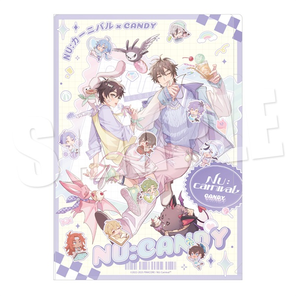 【新世界狂歡】三層A4資料夾《糖果ver.》