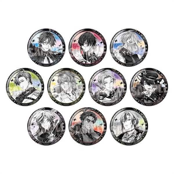 【新世界狂歡】隨機琺瑯瞳色胸章 vol.4(隨機)