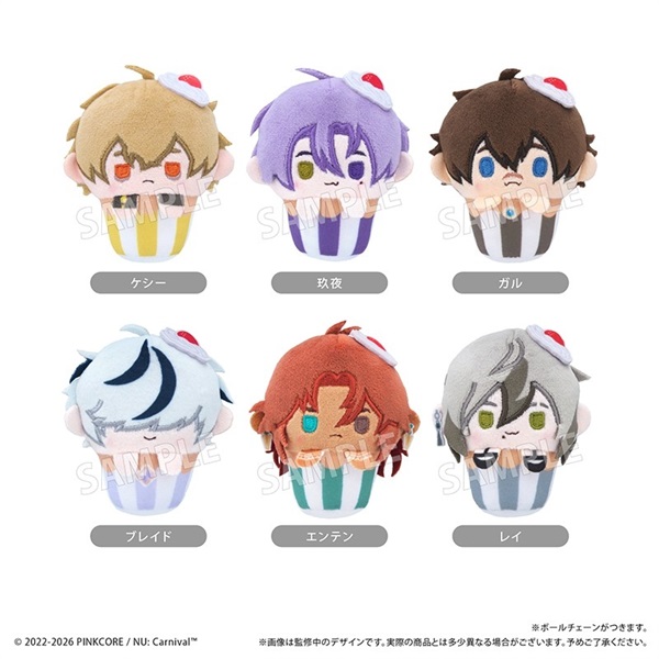 【新世界狂歡】杯子蛋糕毛絨玩偶 vol.2