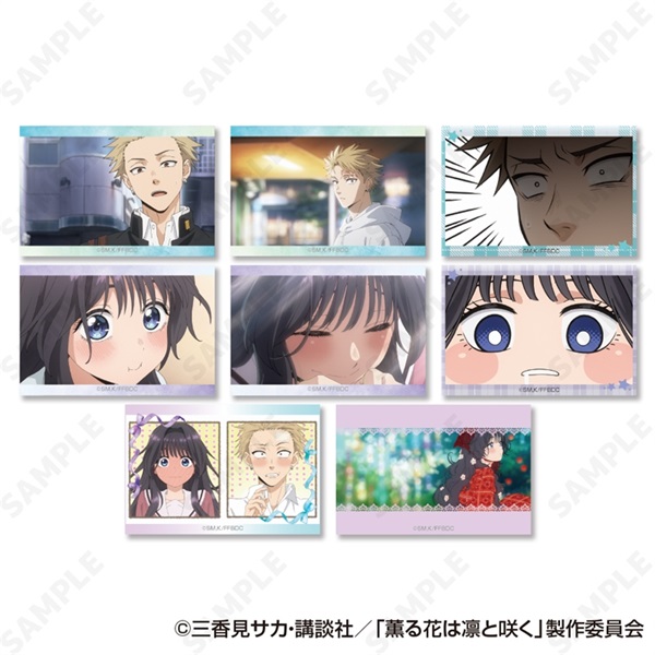 【薰香花朵凛然綻放】TVアニメ 方形徽章 (C) (隨機)