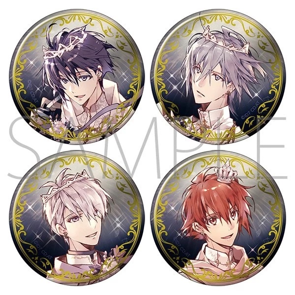 【IDOLiSH7-偶像星願-】角色徽章組 9th Anniversary 和泉一織・四葉環・逢坂壮五・七瀬陸