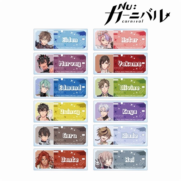 【新世界狂歡】壓克力名牌夾(隨機)