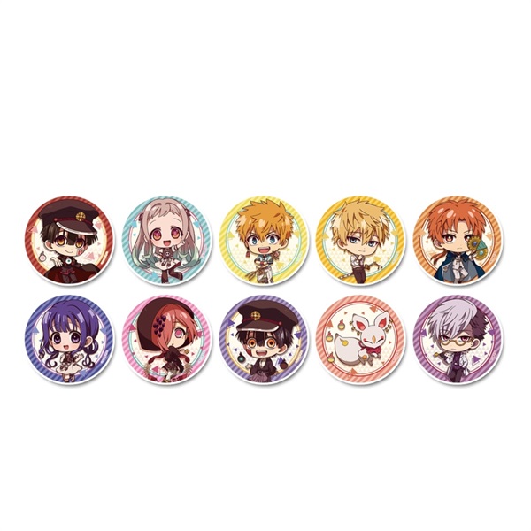 【地縛少年花子君】胸章(隨機) B10 ｱﾆﾒ2/ぷちちょこﾄﾚｰﾃﾞｨﾝｸﾞ缶ﾊﾞｯｼﾞ(C