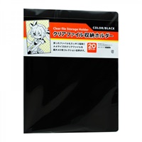 【備品】A4資料夾收納本 黑色