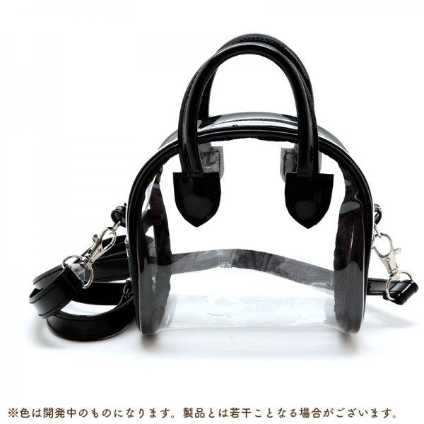 【備品】波士頓款透明毛絨收納袋 BLACK