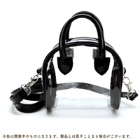 【備品】波士頓款透明毛絨收納袋 BLACK