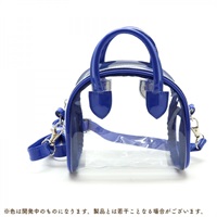 【備品】波士頓款透明毛絨收納袋 BLUE