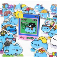 【貓貓蟲咖波】 十周年百變咖波壓克力立牌（盲抽）