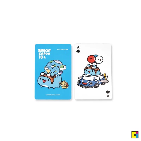 【貓貓蟲咖波】 十周年咖波環遊世界撲克牌