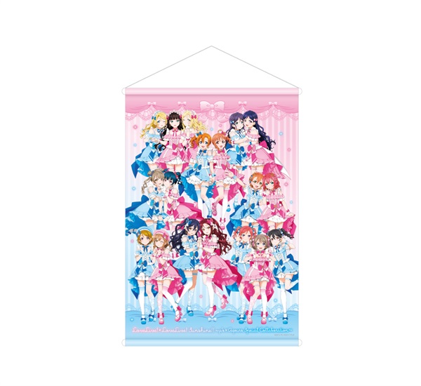 【Love Live! Sunshine!!（Aqours）】B2掛軸(μs×Aqours)
