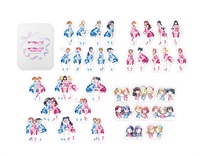 【Love Live! Sunshine!!（Aqours）】鐵盒貼紙組(μ's×Aqours)