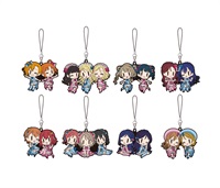 【Love Live! Sunshine!!（Aqours）】橡膠吊飾(μs×Aqours)　　南 ことり×津島善子