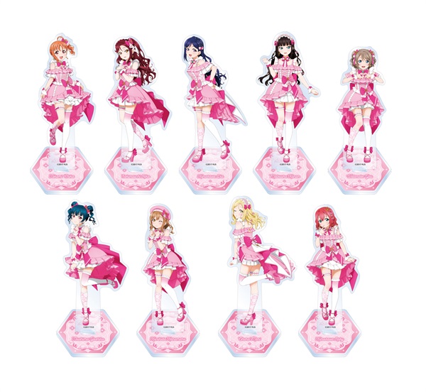 【Love Live! Sunshine!!（Aqours）】壓克力立牌(Aqours)　小原鞠莉