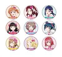 【Love Live! Sunshine!!（Aqours）】隨機圓型徽章(Aqours) 全9種