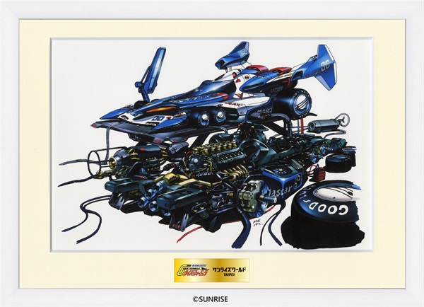 【閃電霹靂車】サンライズワールド TAIPEI 新世紀GPXサイバーフォーミュラ　複製原畫