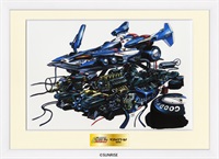 【閃電霹靂車】サンライズワールド TAIPEI 新世紀GPXサイバーフォーミュラ　複製原畫