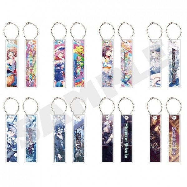 【世界計畫 繽紛舞台！ feat.初音未來】長條壓克力鑰匙圈vol.3 C